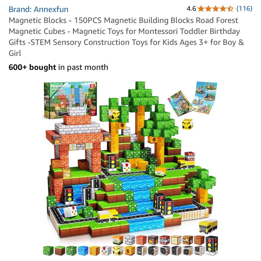 Green and Blue Building Set